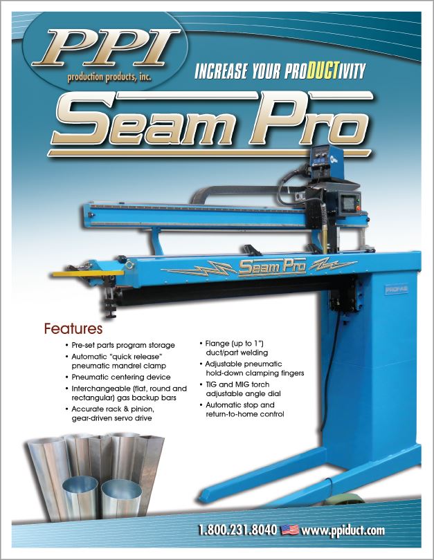 PROFAB Seam Pro Welder Flyer