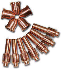 Plasma Cutting Consumables Lengthen Nozzle and Lengthen Electrode CP70 CP-70 Tool Parts 10 