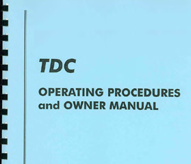 Operating Procedures and Owners Manuals
