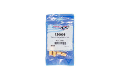 220006 nozzle unshielded plasma cutter HVAC fabrication 5-pack