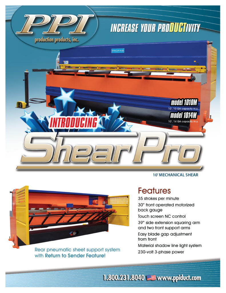 PROFAB Shear Pro Flyer