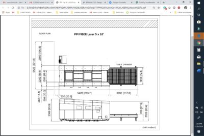 PROAB LASER 5x10 LAYOUT DRAWING