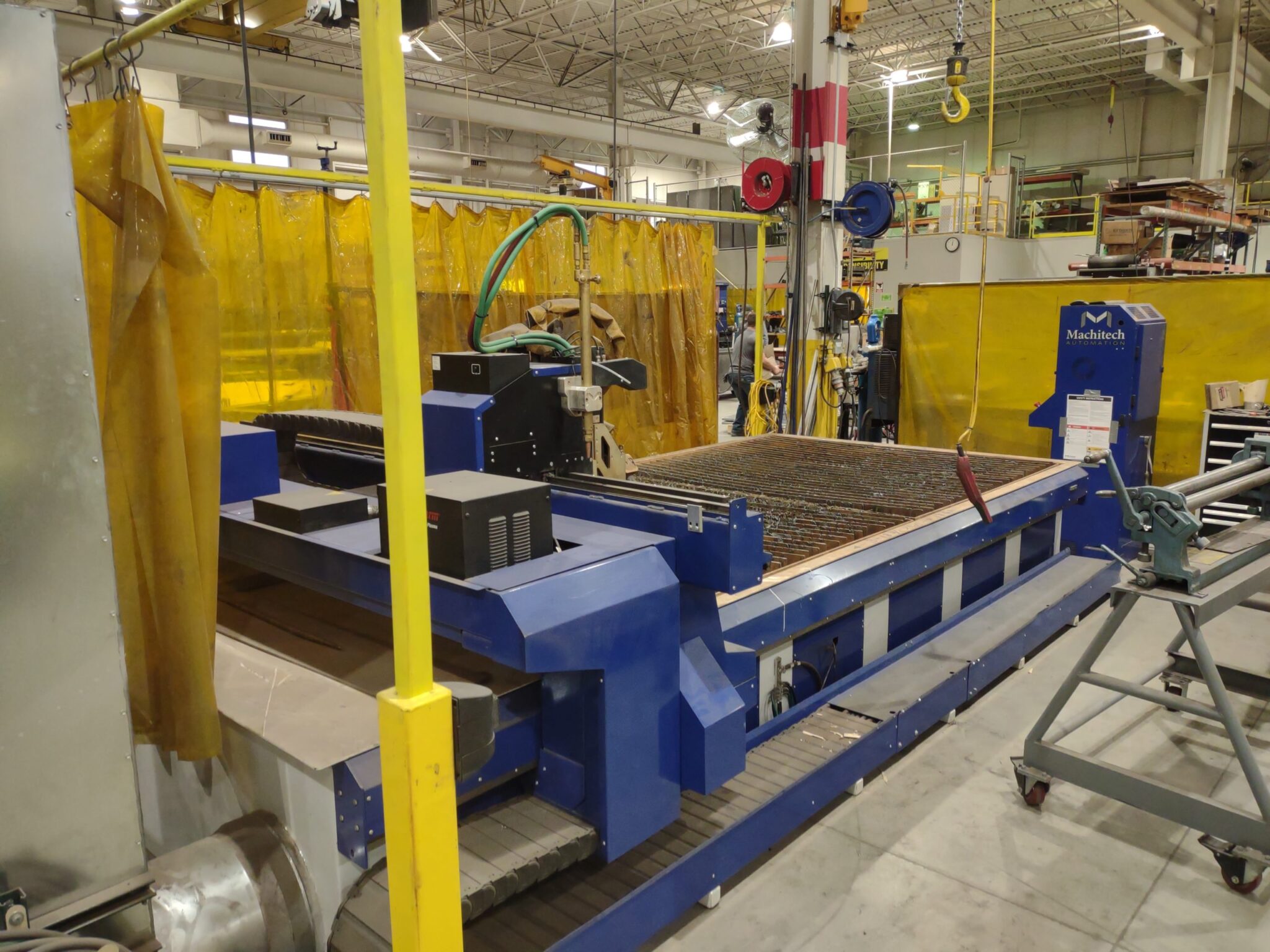 Machitech Inc Used Machitech Automation Diamond-Cut Plasma Table - Production ...